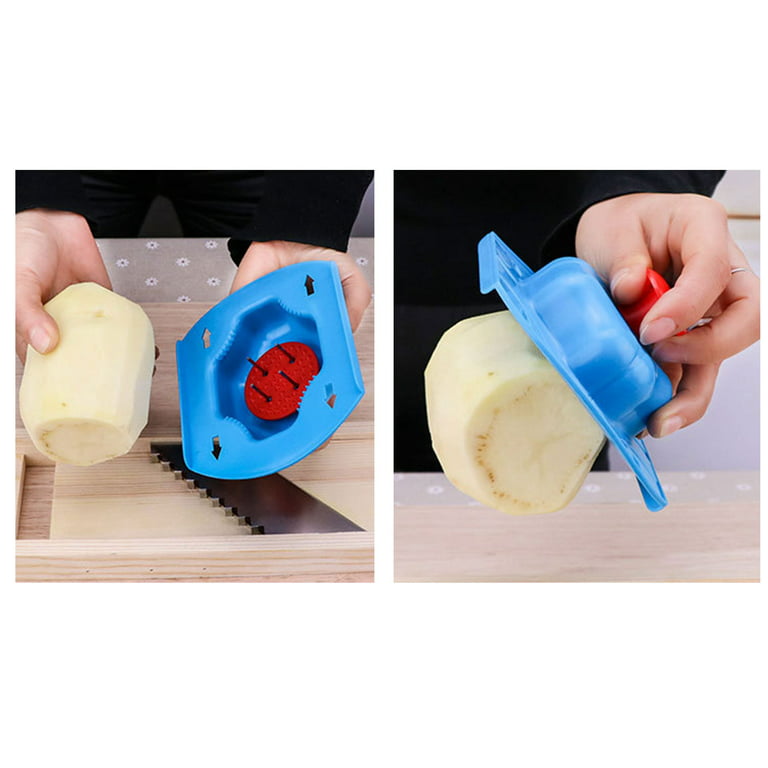 Vegetable Slicer Potato Cutting Gadget Finger Protector Hand Guard