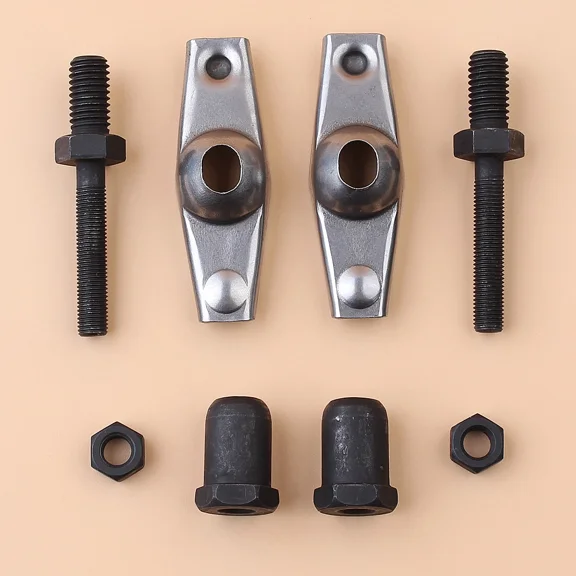 Rocker Arm Set For Honda GX160 GX200 5.5HP 6.5HP Engine Generator Valve Stud Nut