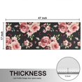 thumbnail image 5 of Kitchen Rugs Sets Of 2,Pioneer Flower Floral Print Pattern Anti Fatigue Kitchen Mat Rugs Non Slip Washable,Decorative Kitchen Floor Mats for Kitchen,Sink,Laundry,17"X47", 5 of 5