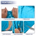 thumbnail image 3 of Unique Bargains 10pcs 197mil 5mm 0.87sqft Car Sound Deadening Mat Aluminum Foil Foam Heat Shield Material for Hood Fender and Boat Engine Cover 15.75"x7.87" Blue, 3 of 6