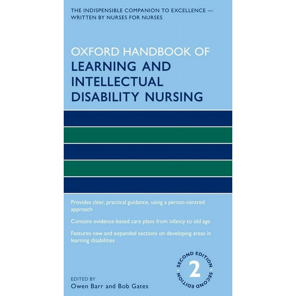 Oxford Handbooks in Nursing Oxford Handbook of Learning and Intellectual Disability Nursing, (Paperback)