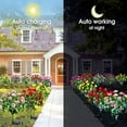 thumbnail image 4 of ZCSKFIN Solar Garden Lights with Azalea Flower Design, 56 Colorful LED Solar-Powered Pathway Lights for Yard, Lawn, Patio, and Garden Decor, Energy-Efficient and Weatherproof​​, 4 of 9