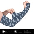 thumbnail image 2 of Bingfone Farmers Gardening Sleeves Sun Protection Arm Cooling Sleeves for Women Men with Thumb Hole - Submarine With Periscope, 2 of 7