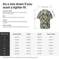 thumbnail image 5 of Sigee Animal Heads for Men's Casual Short Sleeve Button Down Shirts Men's Shirts Summer-3X-Large, 5 of 5