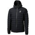 thumbnail image 2 of Men's Cutter & Buck Black New Orleans Saints Throwback Logo Mission Ridge Repreve Eco Insulated Puffer Full-Zip Jacket, 2 of 3