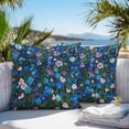 thumbnail image 4 of Outdoor Pillow Cover Spring Flowers Set of 2 Waterproof Throw Pillowcases Oil Painting Texture Decorative Patio Furniture Pillows for Couch Garden Indoor & Outdoor Use, 4 of 9
