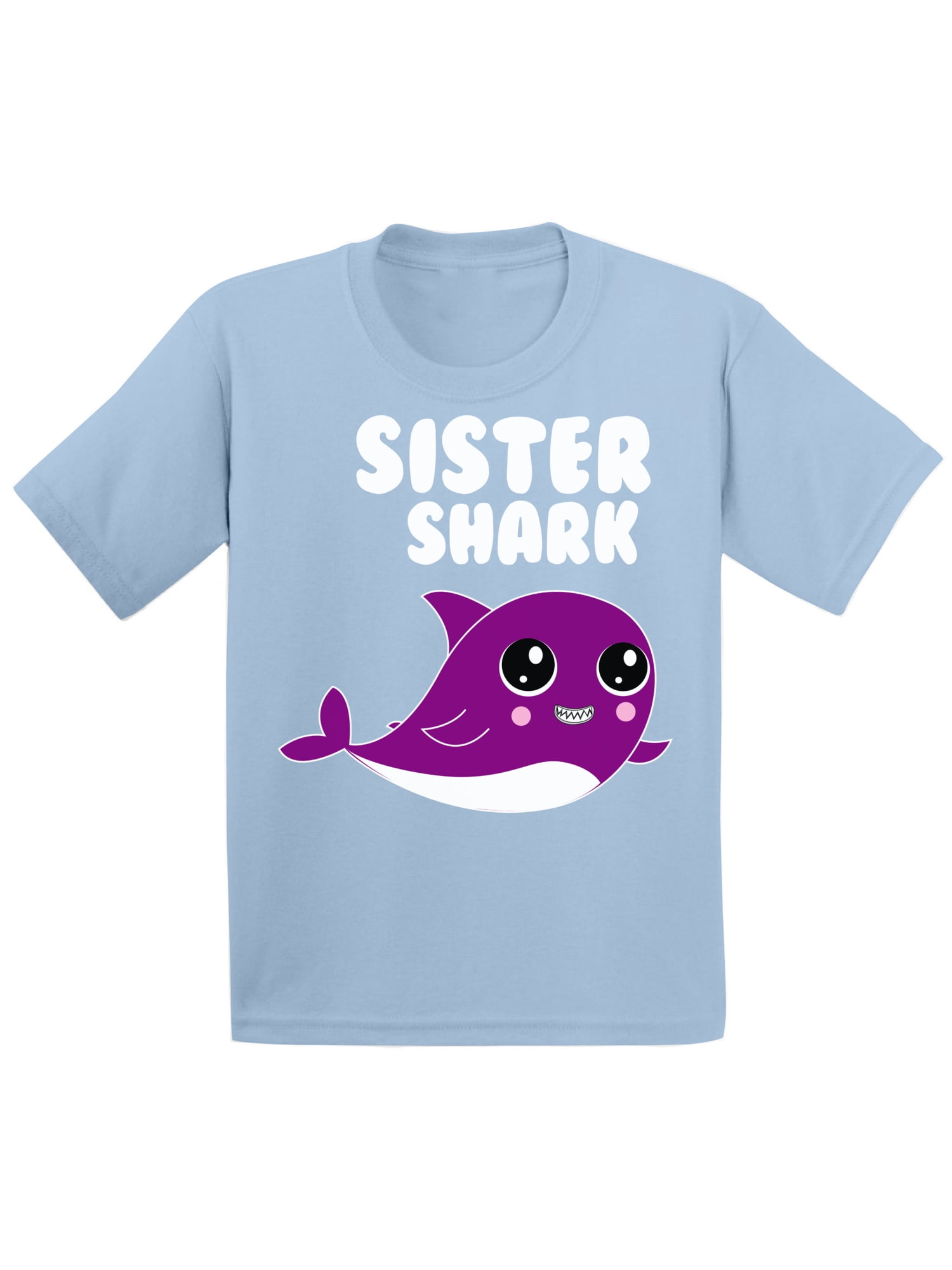 Awkward Styles Sister Shark Toddler TShirt Family Shirts Family Shirts