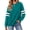 Lake Blue, variant on MOSHU Crewneck Sweatshirts for Women Striped Long Sleeve Shirts Fashion Fall Womens Sweatshirts Casual Fall Pullover Tops