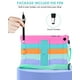 thumbnail image 5 of Funda para tablet DETUOSI Galaxy Tab A9 Plus 11" de silicona, color rosa, 5 of 7