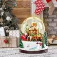 thumbnail image 6 of Christmas Snow Globes, Snow Globes Christmas with Musical Battery Operated LED Lights Glittering Water Globes Winter for Holiday Home Indoor Christmas Decorations and Gifts, 6 of 7