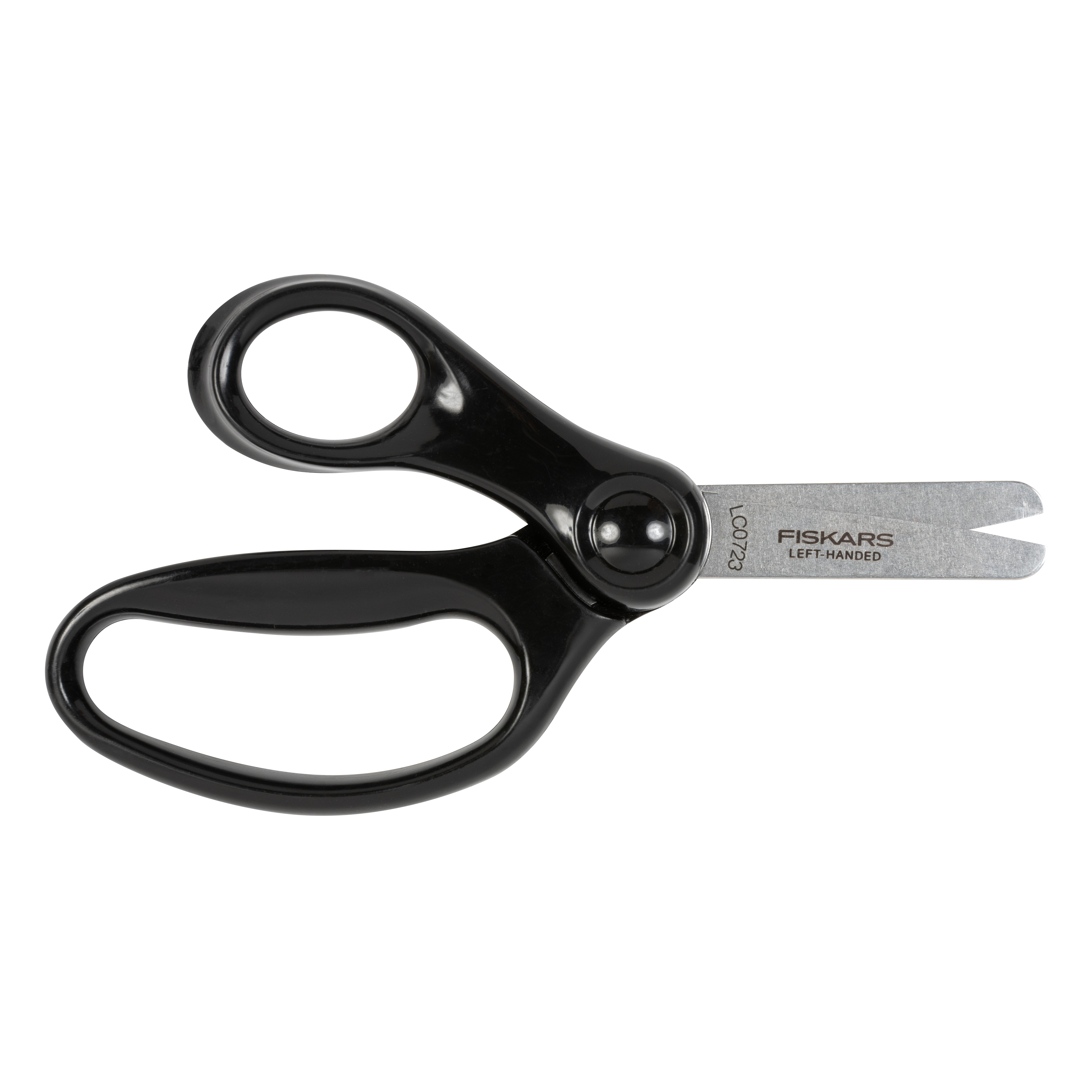 Tijeras Fiskars para Niños Zurdos de 5 Pulgadas con Funda, Edades 4 en Adelante, Negro 6