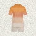 thumbnail image 5 of Pantalons de Pyjama pour Femmes, Hauts à Manches Courtes pour Femmes, Blouse Décontractée pour Enfants Col Rabattu Manches Courtes Mode Ensemble de Pyjama, 5 of 5