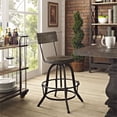 thumbnail image 5 of LexMod Procure Wood Bar Stool, Brown, 5 of 5