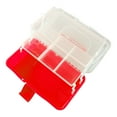 thumbnail image 1 of Three Layer Folding Storage Box, Large Capacity Portable Handled Storage Case Three Layer Folding Tool Box For Storing Cosmetics Stationery Tool Accessories, 1 of 8