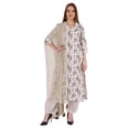 thumbnail image 1 of Phagun Ethnic Kurta Set For Womens W/Printed Dupatta Indian Tunic Designer Kurti Dress, 1 of 6