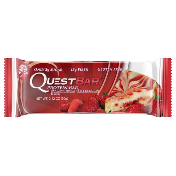 Quest Nutrition Strawberry Cheesecake Protein Bars 2.12 oz Bars Pack