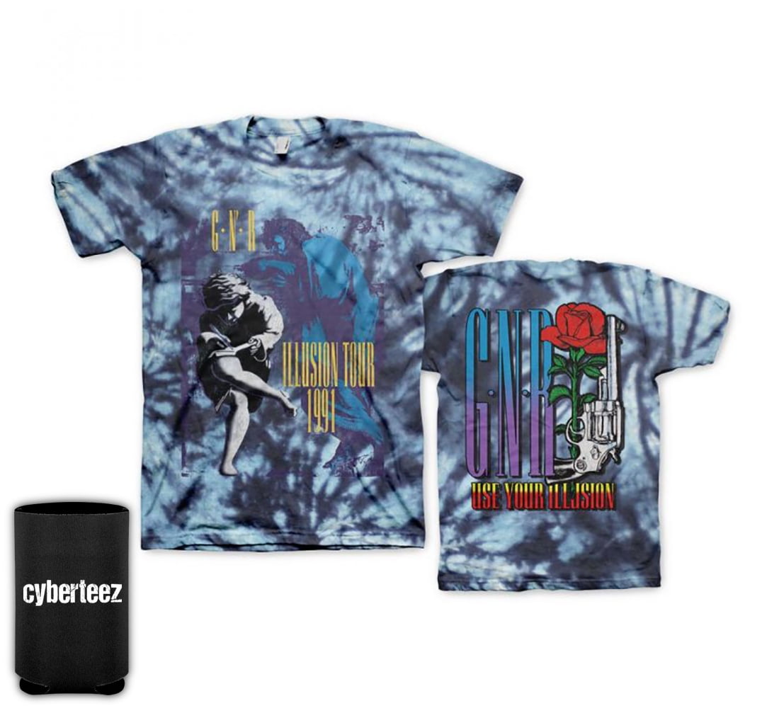 use your illusion tie dye shirt