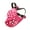 Hot Pink, variant on Ashosteey Dog Muzzle,Short Snout Dog Muzzle, Breathable Mesh Anti Biting Chewing and Barking Muzzle for Pitbulls Boxers