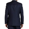 thumbnail image 3 of Tommy Hilfiger Mens Trim Fit Two Button Blazer Jacket, Blue, 40 Long, 3 of 4