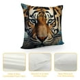 thumbnail image 4 of Shiartex Pillow Cover Tiger Double-Sided Design Home Decor for Sofa Livingroom Couch Bed Decorative Throw Pillow Case Gift 24x24in, 4 of 5