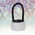 thumbnail image 3 of EeaseCA Bandeau Queue de Cheval Punk pour Femmes et Filles Accessoire de Mode (Argent), 3 of 8