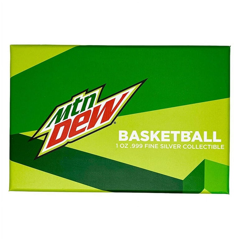 2023 Chad Collectors' 1oz Silver Mountain Dew Basketball