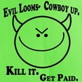 thumbnail image 3 of CafePress - Evil Looms Dark T Shirt - Light T-Shirt - CP, 3 of 4