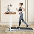 thumbnail image 3 of Costway Electric Adjustable Standing Desk Stand up Workstation w/Control Maple, 3 of 10