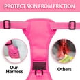 thumbnail image 6 of PoyPet Reflective Dog Harness No Pull Dog Vest Harness With Handle,No Choke Adjustable Soft Padded Pet Vest for Small to Large Dogs,Pink XL, 6 of 9