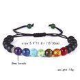 thumbnail image 3 of SUSHANG Seven Chakra Woven Bracelet Bracelet Bracelet Fashion Rainbow Seven-Color Creative Seven Bracelets, 3 of 5