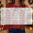 thumbnail image 6 of Yourumao Christmas Shirts for Women Long Sleeve Xmas Tree Graphic Tees Plus Size Crewneck Loose Casual Tshirts for Winter Party, 6 of 8