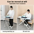 thumbnail image 2 of Yedigre Professional 42 Inch Foldable Ironing Board - Heat Resistant Cover & Space Saving Design, 2 of 11