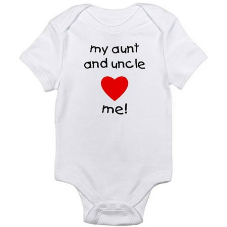Cafepress Newborn Baby Aunt & Uncle Bodysuit
