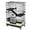 Gray, variant on Pefilos 3-Tier Wire Cat Cage Playpen Kennel, 32" Collapsible Small Animal Metal Pet Cage with Lockable Casters Pull-out Tray for Rabbit Chinchilla Ferret Guinea Pig Squirrel Hedgehog, Gray
