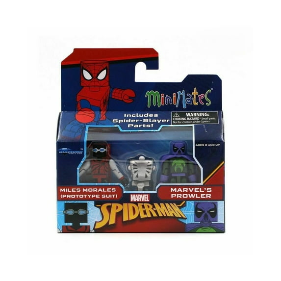 Minimates Marvel Series 77 Miles Morales (Prototype Suit) & Prowler 2-Pack
