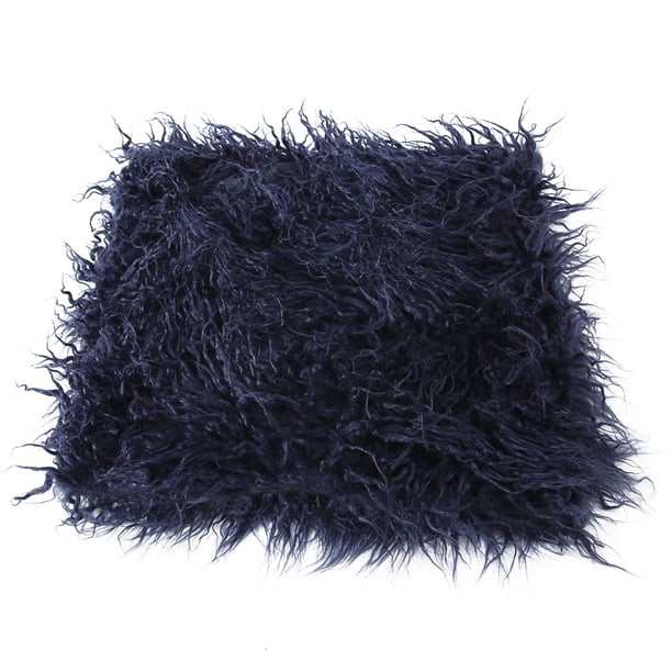 EeaseMX 1 manta de fotografía, cómoda alfombra de fondo, accesorio fotográfico para bebé recién nacido (azul marino)