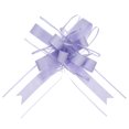 thumbnail image 1 of Unique Bargains 10pcs 11 Inch Extra Large Pull Bow Gift Wrapping Big Organza Bows Ribbon Purple for Wedding Baskets Presents, 1 of 6