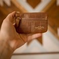 thumbnail image 2 of Gusti Leather Key Holder - Rook Key Ring Case Black, 2 of 5