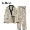 thumbnail image 2 of Conjunto de pijama para mujer, ropa de dormir de manga larga, conjunto de ropa de dormir de 2 piezas, conjuntos de salón, 2 of 5