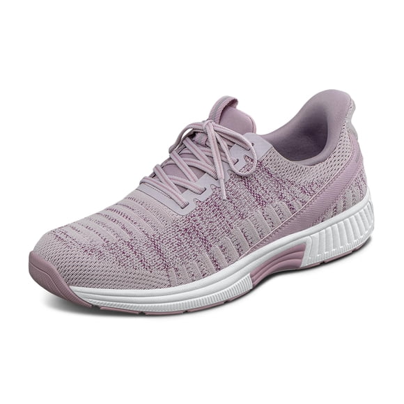 Orthofeet Espadrilles Orthopédiques pour Femmes en Tricot Rose Kita Mains Libres Taille 7,5
