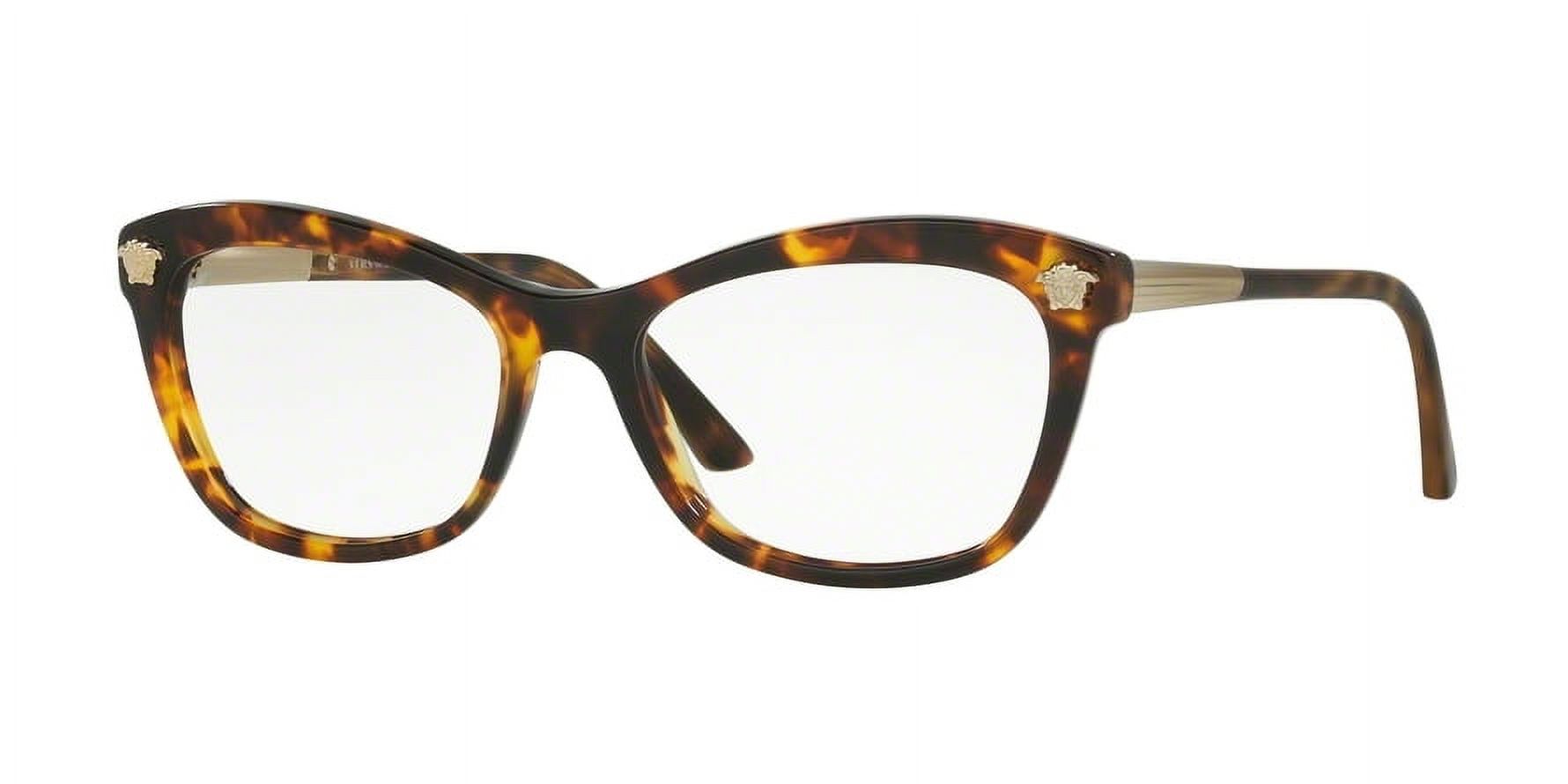 Versace VE3224-5148 Havana Butterfly Women's Plastic Eyeglasses - image 2 of 2
