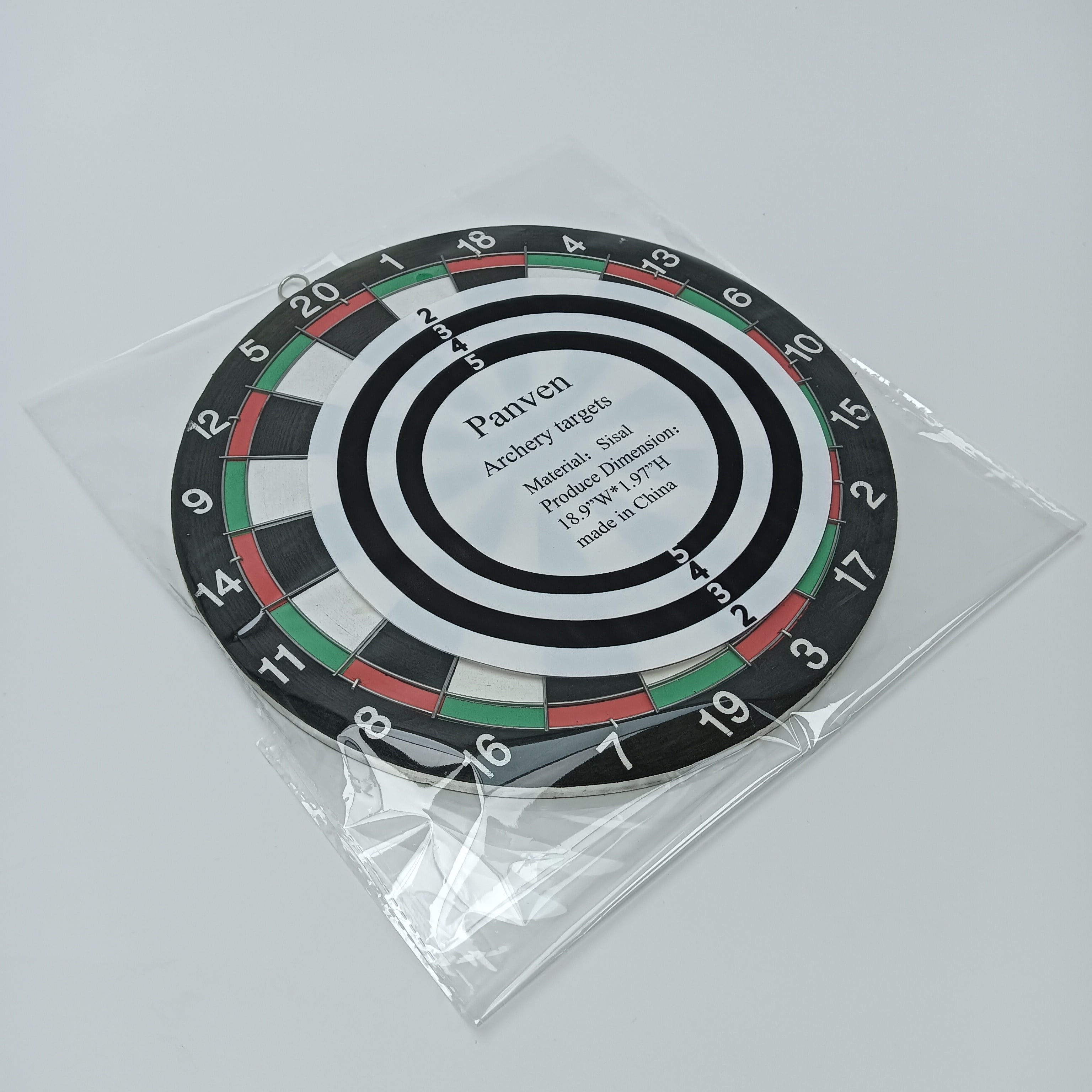 Panven Archery targets Sisal Material Archery Target, 18.9 x 1.97 Inches, Numbered Scoring Rings