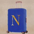 thumbnail image 1 of Luggage Cover Elasticity Dust-proof Travel Accessory Covers Letter Print Trolley Protective Case Apply To 18-32 Inch Suitcase 8letterN L (26-28inch), 1 of 6