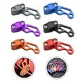 thumbnail image 2 of BUYISI Motorcycle Brake Pipe Clamp Oil Pipe Brake Line Clamp Protector Aluminum Alloy Red, 2 of 8