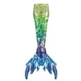 thumbnail image 1 of Traje de baño de sirena de verano para niñas, top de tubo de sirena, cola de pez, vestido de princesa, disfraz de cola, 1 of 6