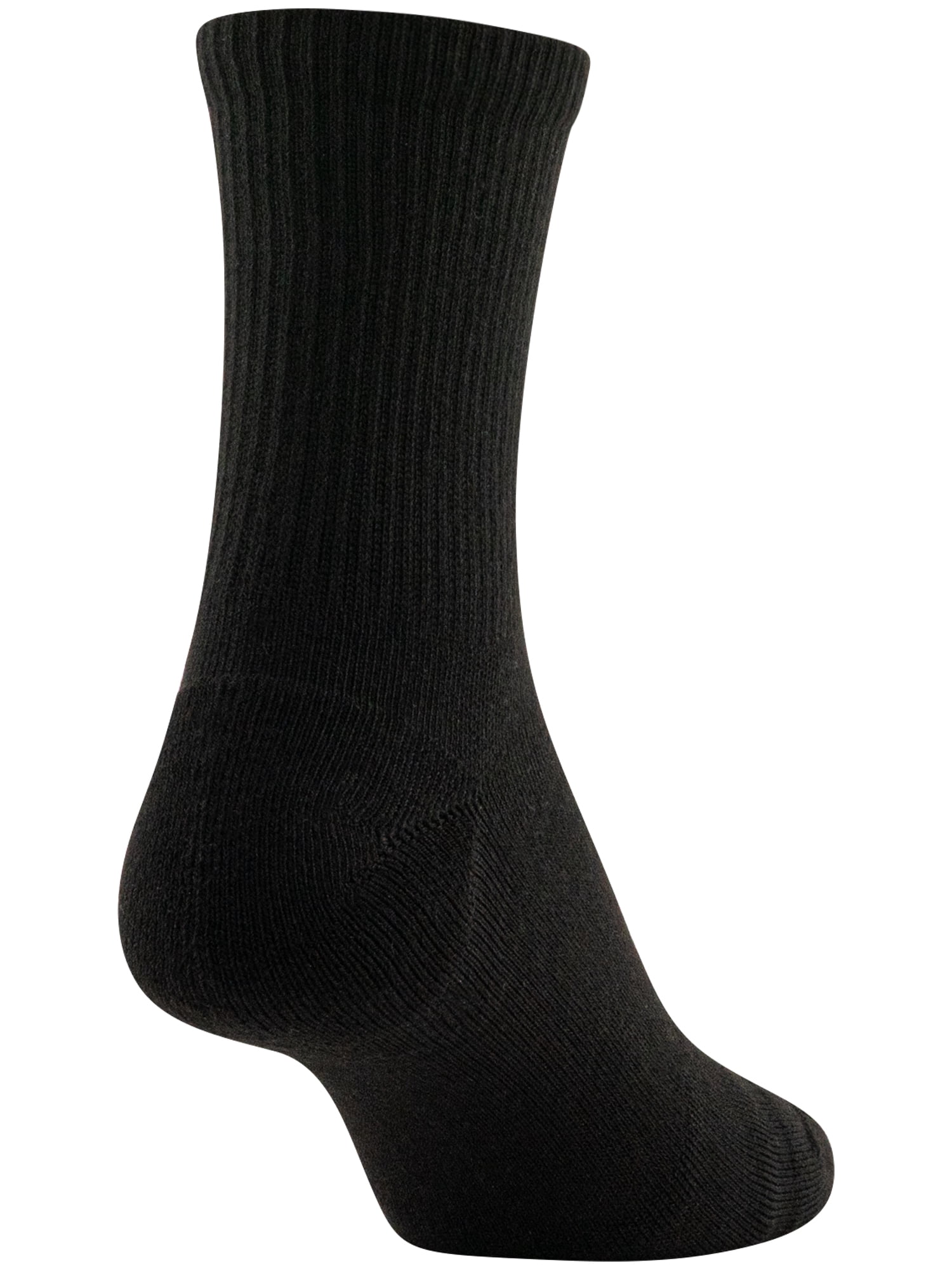 Peds Women's All Day Active Mid Crew Socks, 6 Pairs