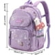 thumbnail image 2 of Mochila para niñas Mochila para escuela primaria Mochila para escuela primaria con adorno (púrpura, 23 litros) Sailing Electrónica, 2 of 5