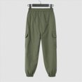 thumbnail image 7 of Gibobby Boys Pants Toddler Baby Boy Winter Active Jogger Pants Elastic Waist Pocket Solid Color Athletic Sweatpant 2T 3T 4T 5T 6T 7T 8T Little Boys Winter Pants(6-7 Years,Green), 7 of 7