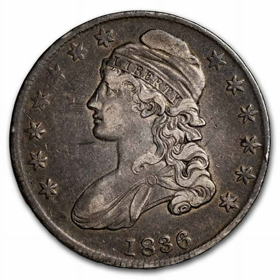 1836 Bust Half Dollar Good (Lettered Edge)