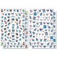 thumbnail image 2 of Nail Art Stickers Cute Cartoon Nail Art Decals 3D Self Adhesive Nail Sticker Kawaii Designer Anime Nail Stickers for Girls Kids Women Manicure Tips De, 2 of 2